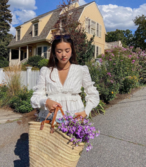 90124 WHITE RUFFLE PLEATED WAIST TOP