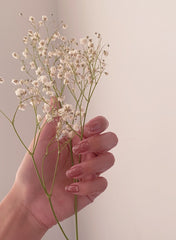 N3029 Pop Champagne Reusable Press-on Nails Manicure Kit